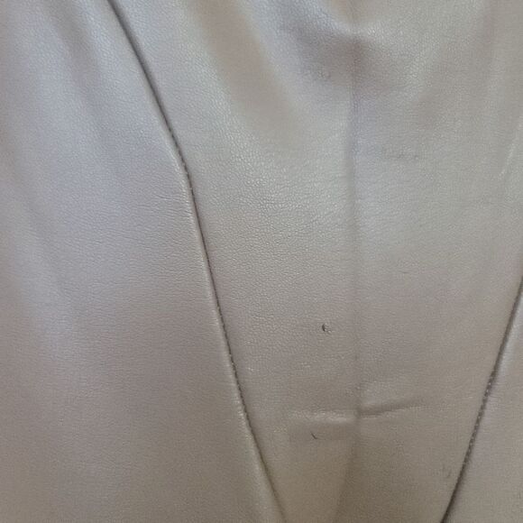 Skims Faux Leather Seamed Boot Cut Pant, Large - Picture 6 of 11